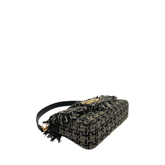 Twinset Schwarze PU Damen Schultertasche - Image 4