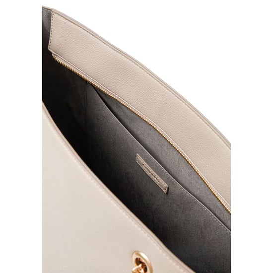 Calvin Klein Beigefarbene Polyethylen-Handtasche - Image 4