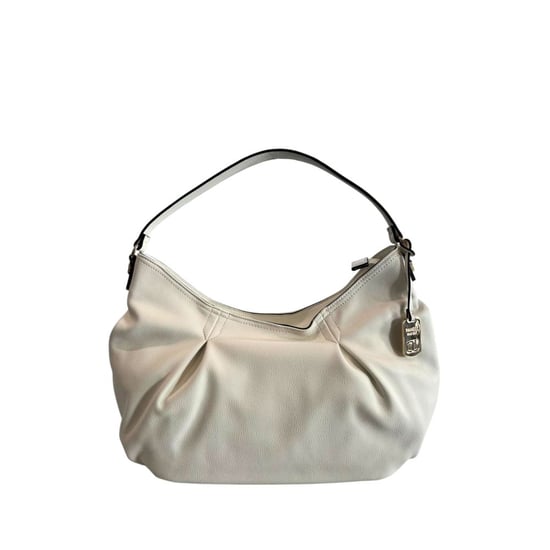Twinset Weißes PU Damen Schultertasche - Image 1