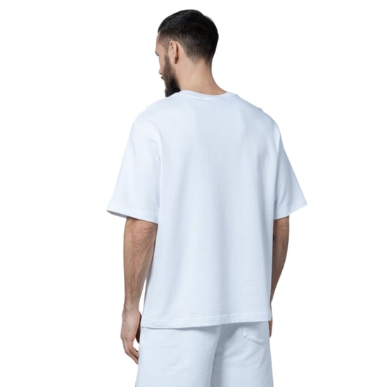 Casablanca 3d-bedrucktes Oversized-t-shirt Casa Racing Weißes T-shirt - Image 3
