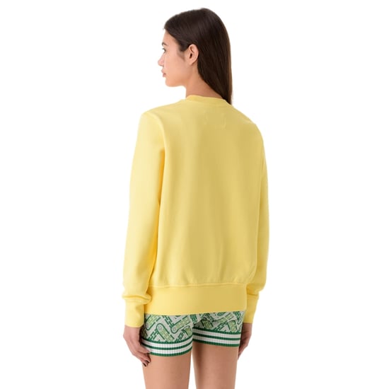 Casablanca Besticktes Sweatshirt, Enoshima Beach Gelbes Sweatshirt - Image 5