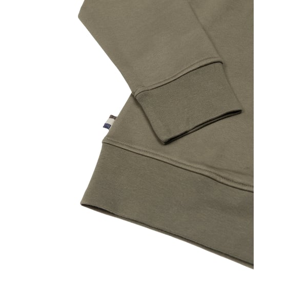 Aquascutum Active Big Logo Crewneck Army Green - Image 4