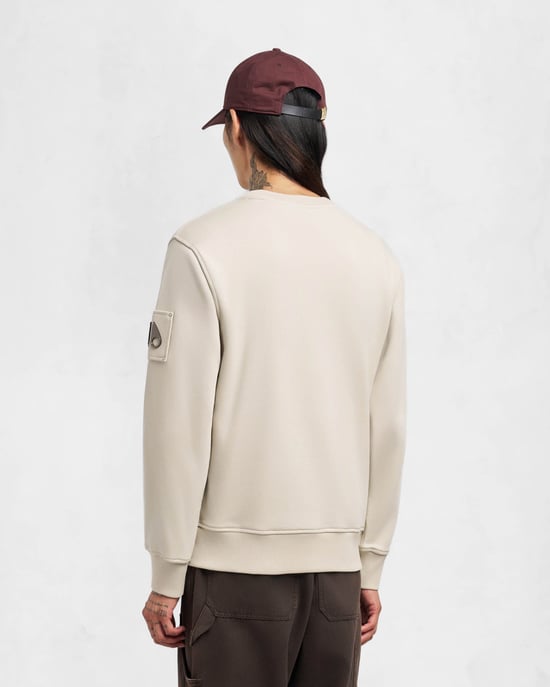 Hartsfield Crew Neck Sweatshirt in Elfenbein - Image 3