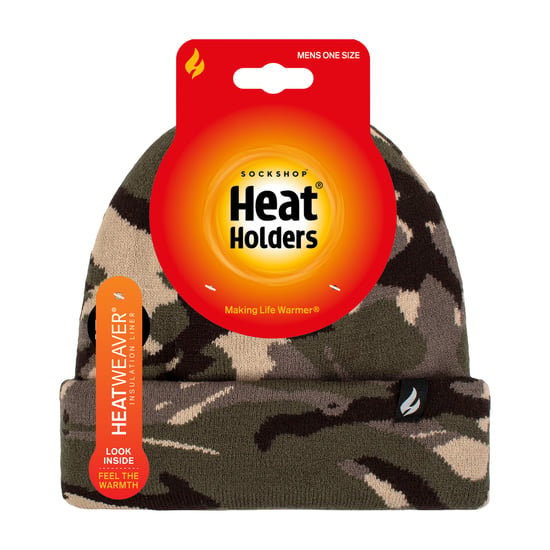 Herren 3,6 TOG Fleecegefütterte Thermo-Mütze mit umgeschlagenem Bündchen für den Winter - Image 2