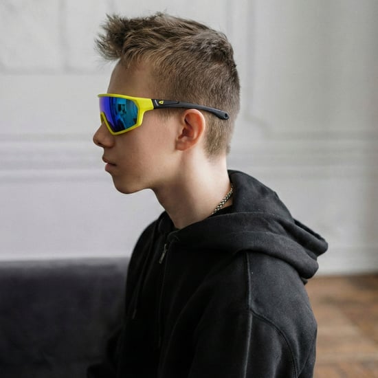 Kinder Flint UV400 Sonnenbrille mit spiegelnden hydrophoben Linsen und TPEE-Rahmen - Image 4