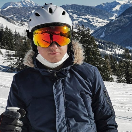 GOG Eyewear Unisex Ski- und Snowboardbrille mit UV400, magnetischer Anti-Beschlag-Spiegel-Doppellinse - Rot - Image 5