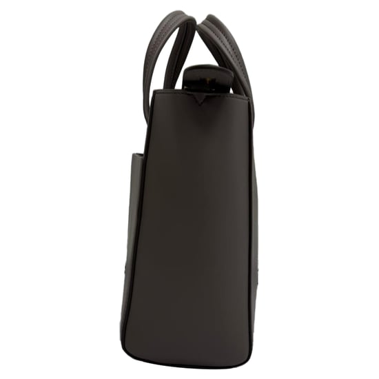Anya Hindmarch Mini Nevis Tote Bag aus grauem Kalbsleder - Image 4