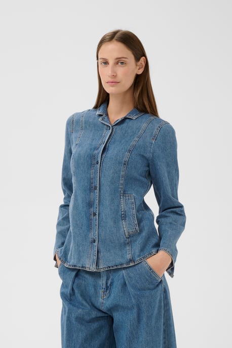 Jeanshemd DOPHINAIW Jeanshemd Fitted - Image 4
