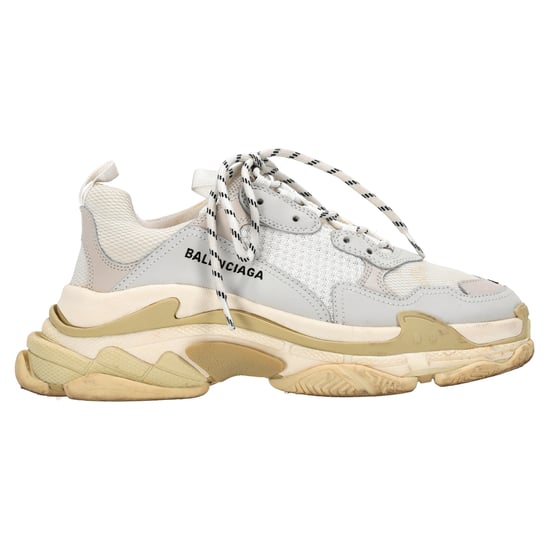 Balenciaga Triple S Sneaker aus weißem Polyester - Image 1