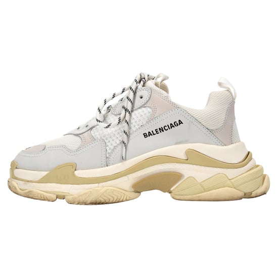 Balenciaga Triple S Sneaker aus weißem Polyester - Image 2