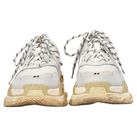 Balenciaga Triple S Sneaker aus weißem Polyester - Image 4