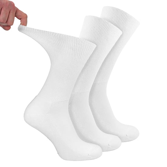 3er Pack Herren Diabetiker Sportsocken | Atemberaubende, nicht bindende Komfortsocken - Image 1