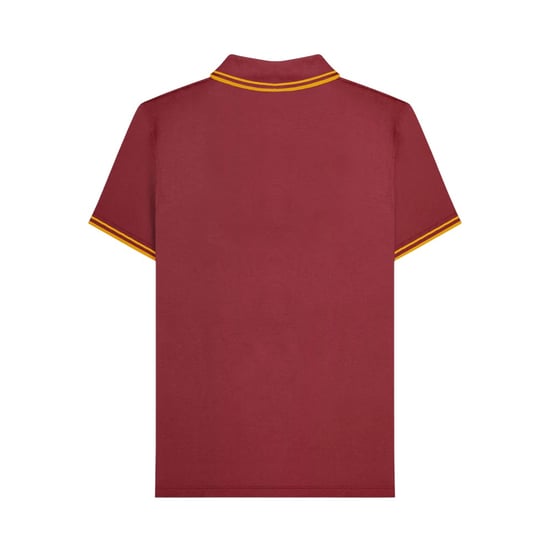 Lambretta - Poloshirt für Herren (Burgunderrot/Gold) - Image 2