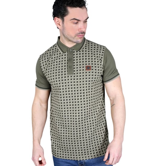 Lambretta - Poloshirt für Herren (Khakigrün) - Image 3