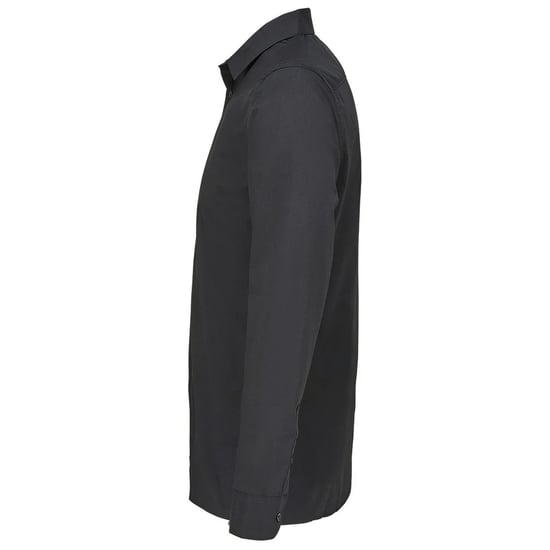 SOLS - "Bailey" Hemd für Herren/Damen Unisex, Popelin, Langärmlig (Schwarz) - Image 3