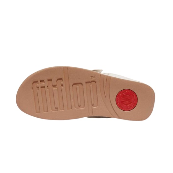 Fit Flop - "Lulu" Verknotet Sandalen für Damen, Leder (Weiß) - Image 3
