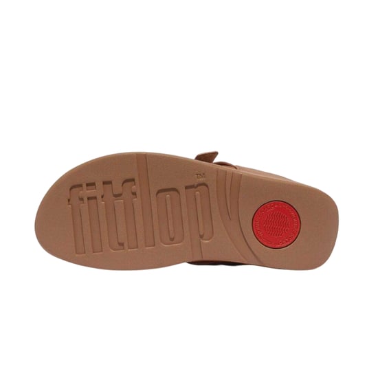 Fit Flop - "Lulu" Verknotet Sandalen für Damen, Leder (Beige) - Image 3