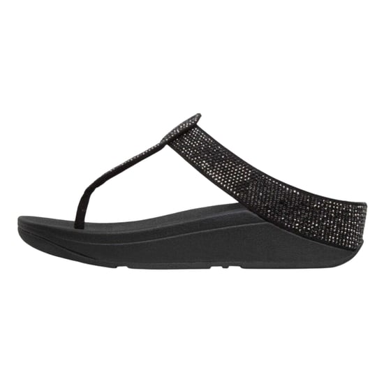 Fit Flop - "Isabelle" Sandalen für Damen, Leder (Schwarz) - Image 2