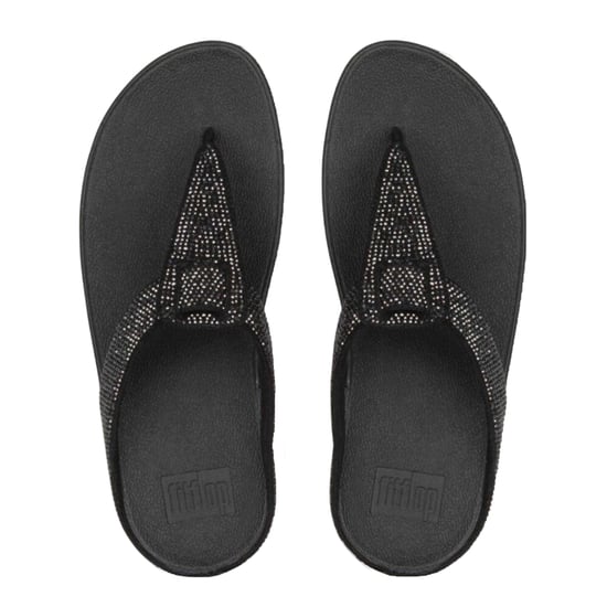 Fit Flop - "Isabelle" Sandalen für Damen, Leder (Schwarz) - Image 3