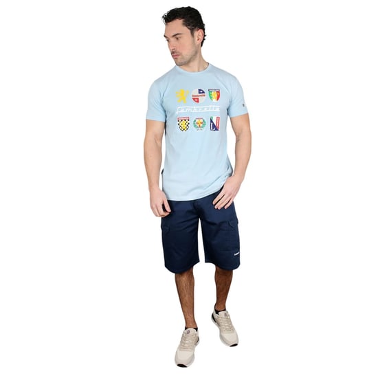 Lambretta - "Heritage SS26" T-Shirt für Herren (Himmelblau) - Image 3