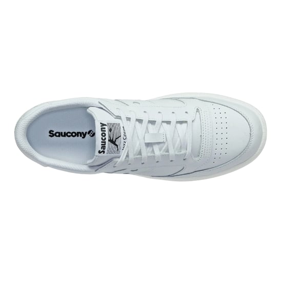Saucony - "Jazz" Spielplatz Turnschuhe für Herren, Leder (Weiß) - Image 4