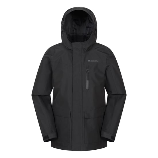Mountain Warehouse - "Noah" Jacke, wasserfest für Kinder (Schwarz) - Image 1