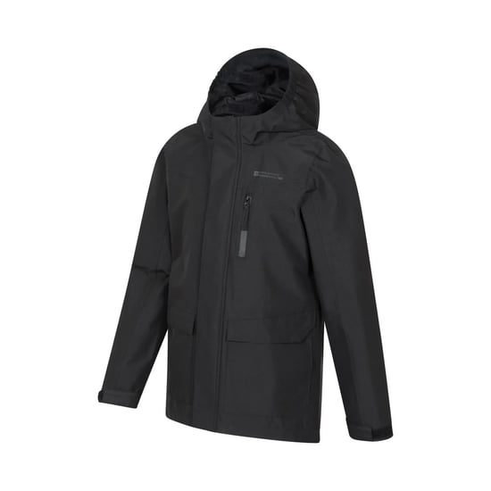 Mountain Warehouse - "Noah" Jacke, wasserfest für Kinder (Schwarz) - Image 3