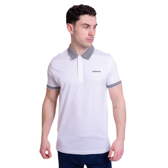 Lambretta - Poloshirt für Herren, Abzeichen (Weiß) - Image 2