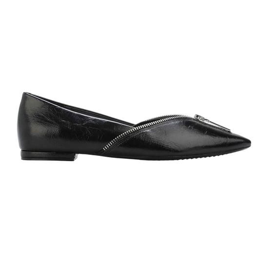 DKNY - "Cherith" Sandalen für Damen, Leder, Flacher Absatz (Schwarz) - Image 1