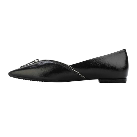 DKNY - "Cherith" Sandalen für Damen, Leder, Flacher Absatz (Schwarz) - Image 2