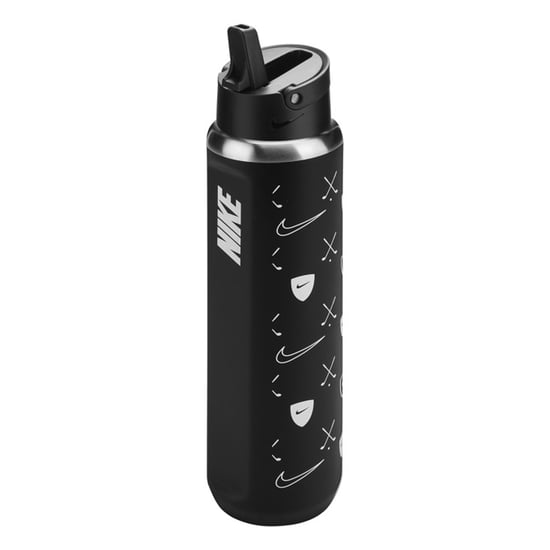 Nike - "SS Recharge" Flasche, Logo, 710ml (Schwarz) - Image 3