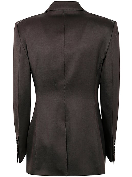 Seiden- und Woll-Twill Doppelreiherjacke - Image 2