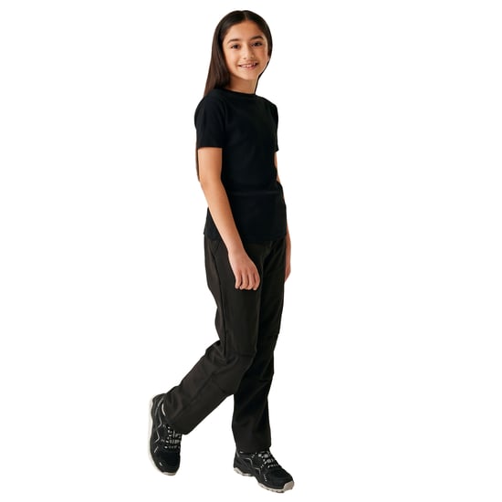 Regatta - Wanderhosen für Kinder (Schwarz) - Image 4