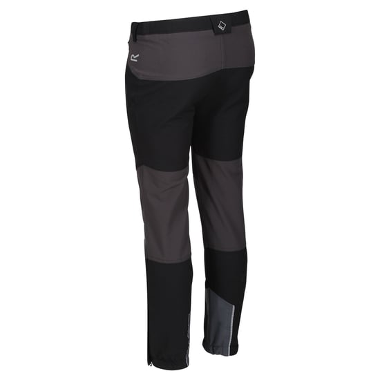 Regatta Childrens/Kids Tech Mountain Wanderhose (Schwarz/Asch) - Image 3