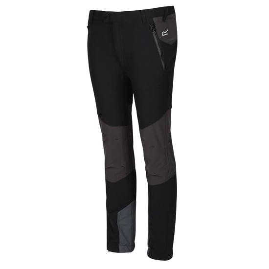 Regatta Childrens/Kids Tech Mountain Wanderhose (Schwarz/Asch) - Image 4