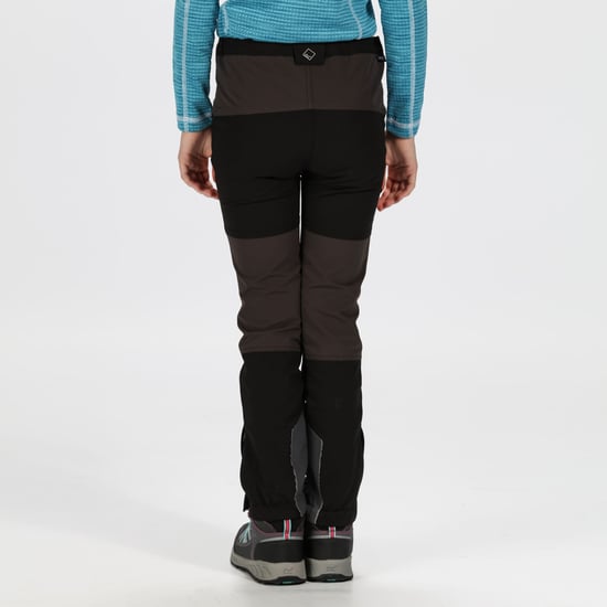 Regatta Childrens/Kids Tech Mountain Wanderhose (Schwarz/Asch) - Image 5