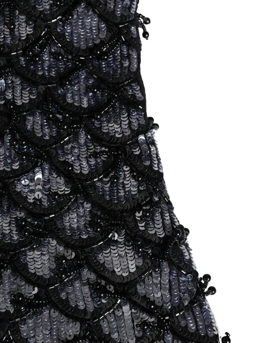 Dolce & Gabbana Verziertes Scalloped Balaclava-Haube - Image 5