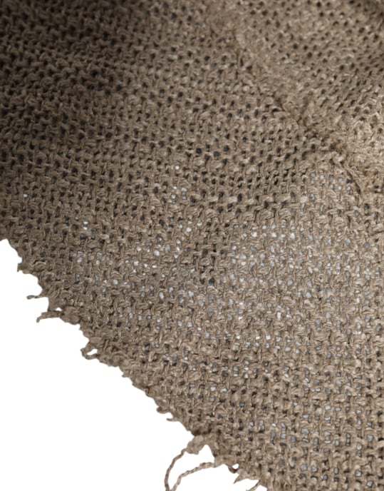 Leinen Bucket Hat mit abgenutztem Detail - Image 5