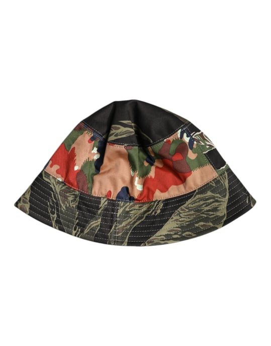 Tarnmuster Bucket Hat mit Logo-Patch - Image 4