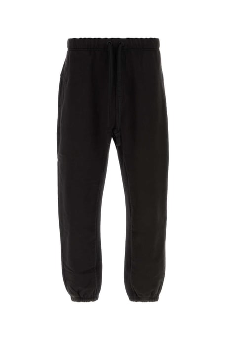 Schwarze Baumwoll-Jogginghosen - Image 1