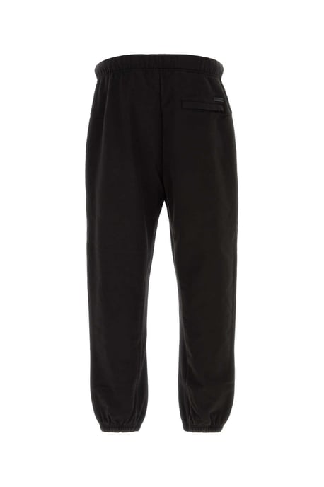 Schwarze Baumwoll-Jogginghosen - Image 2