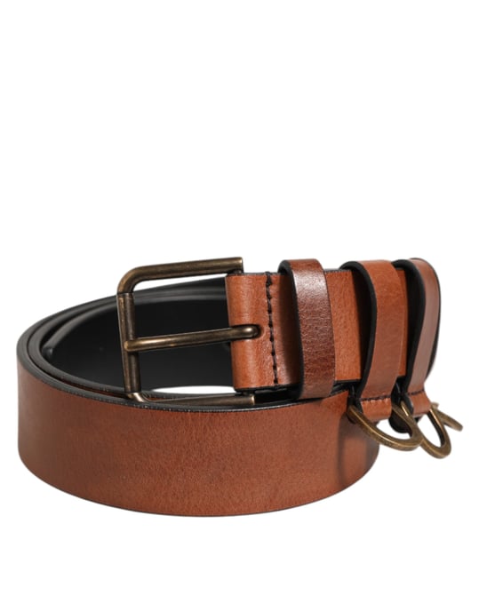 Leder Schnallen-Gürtel - Image 1