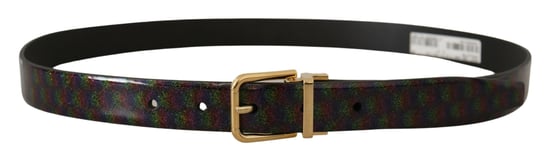 Regenbogen Glitzer Lackleder Gürtel - Image 3