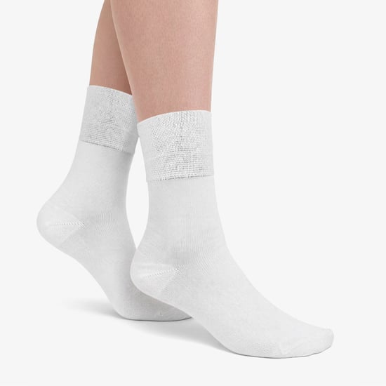 8 Paar Damen Bambus Diabetiker Socken | Weiche, nicht einschnürende Komfortsocken - Image 4