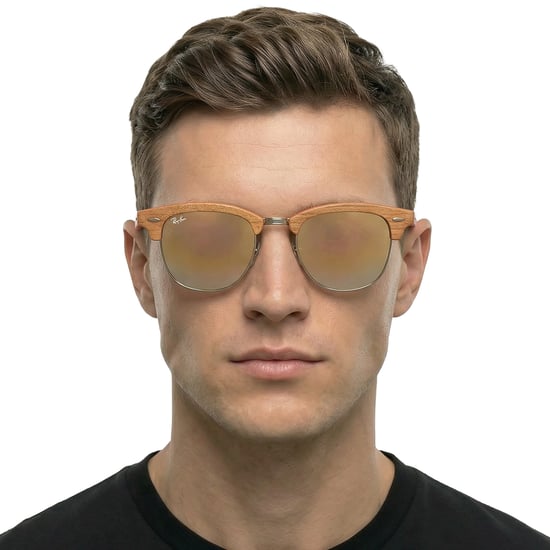 Herren Sonnenbrille Clubmaster Wood RB3016 - Image 3