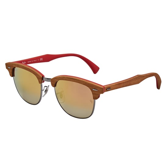 Herren Sonnenbrille Clubmaster Wood RB3016 - Image 5