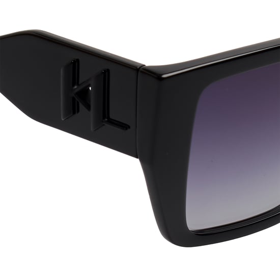 Damen Rechteckige Sonnenbrille aus recyceltem Kunststoff KL6098S N - Image 4