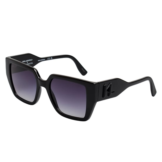 Damen Rechteckige Sonnenbrille aus recyceltem Kunststoff KL6098S N - Image 5