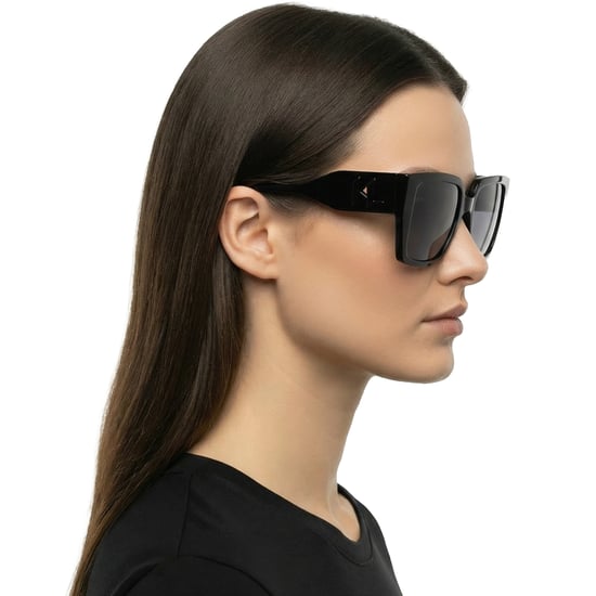Damen Rechteckige Sonnenbrille aus recyceltem Kunststoff KL6098S N - Image 6