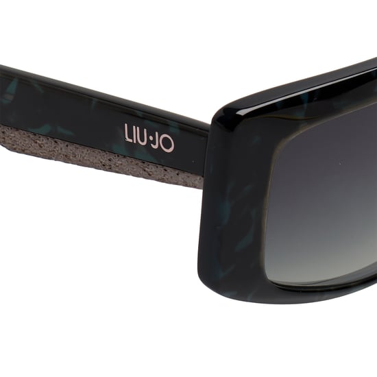 Damen Rechteckige Acetat-Sonnenbrille LJ791S - Image 4